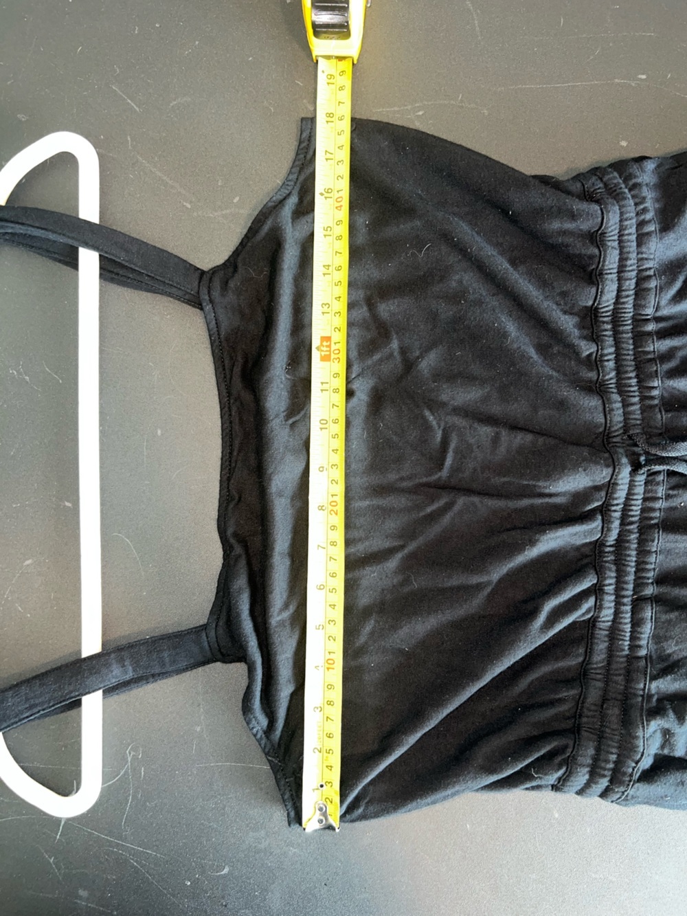 Club Monaco | Women’s Black Cinched Waist Jumper Jumpsuit - Picture 6 of 9